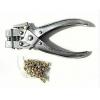 Amtech Heavy-duty Eyelet Pliers With Eyelets Silver 165mm B2550