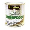 Rustins White Undercoat Paint 1Ltr