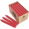 Essential Houseware Red Wax Candles 25Pk 19RE25