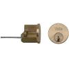 Yale Locks Polished Brass Replacement Rim Cylinder With 6 Keys P-6KP1109-PB