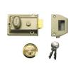 Yale Locks Chrome Finish Traditional Nightlatch 60mm P-77-CH-CH-60