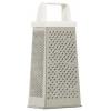 Kitchen Craft Stainless Steel Four Sided Box Grater Metallic Silver 20cm KC926W