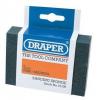 Draper Fine Medium Grade Sanding Sponge Grey Black 102mm x 70mm x 23mm 10106 