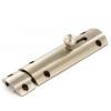 Securit Heavy Duty Brushed Nickel Door Bolt 100mm S3432 