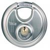 Yale Round Closed Shackle Padlock With Two Keys Stainless Steel 70mm P130-70-1161