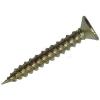 Securit Countersunk Woodscrews Brass Plated 3.5 x 25mm 34Pk S8171