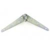 Securit One Pair Strap Hinges Zinc Plated 200mm S4513