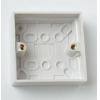 One-Gang Surface Moulded Box White EK009