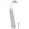 Heavy Duty Satin Finish Aluminium Hat and Coat Hook 30791