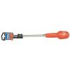 Draper Flared Tip Screwdriver with Cabinet Pattern Handle Red 6mm x 100mm 14080