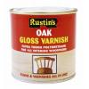 Rustins Gloss Finish Polyurethane Varnish Oak 250ml POGO250