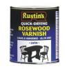 Rustins Quick Drying Varnish Satin Finish Antique Pine 500ml VSAP500