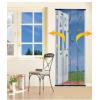 STV International Door Insect Curtain Charcoal Grey 100cm x 215cm 4Pk STV231