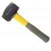 Club Hammer With Fibreglass Shaft Black and Red 1Kg A0450