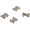 ALM Greenhouse Parts Stainless Steel Lap Clips Silver 10mm 50Pk GH002 