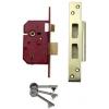 Union 80mm Satin Chrome BS 3621 Insurance Five Lever Mortice Sashlock with 20mm Extended Bolt Projection Y2234E-SC-3.0