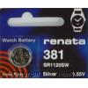 Renata Watch Battery Silver 381