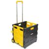 Rolson Folding Trolley Black And Yellow 25Kg 68900