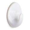 Starpack Self Adhesive Small Oval Shape Cup Hook White 5Pk 72138