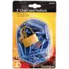 Blackspur Heavy Duty 90cm Chain with 38mm Padlock Assorted BH202 