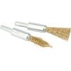 Spontex De-carbonizing Brush Set Silver And Brass 2Pk 41439