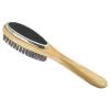 Triple Clothes Brush 27Lcm - Beech With Black Bristles