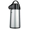 Thermos Metallic Grey Push Button Pump Pot 1.9Ltr