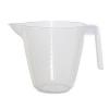 Whitefurze Measuring Jug Clear 1.0-Ltr H013010