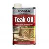 Ronseal Garden Furniture Teak Oil Can Clear 1Ltr 35821