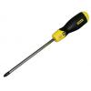 Stanley Cushion Grip Pozidriv Screwdriver Yellow and Black 2pt x 100mm 064974