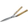 Amtech Wooden Handle Carbon Steel Blade Garden Shears Metallic Silver U0700 