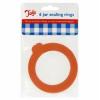 Tala Standard Rubber Jar Sealing Replacement O Rings Orange 6Pk 129