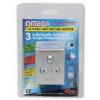 Omega 13A 3Way Surge Protection Socket With Neons