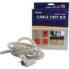 Benross Electrolite Cable Tidy Kit White 2Mtr 16230