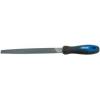 Draper Flat Engineers File With Handle Blue and Back 200mm 44952