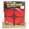 Am-Tech Flat Steel Coil Drain Cleaner Black 15Ft S1900