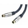 Oxi-Gold Oxygen Free Cable S-VHS Lead Black and Gold SVHS-G/CP