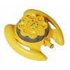 Hozelock Dial Sprinkler Vortex Spray Choice Of Eight Patterns Yellow And Grey 2515