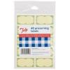 Tala Self-Adhesive Preserving Labels Assorted 60Pk 124