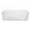 Whitefurze Allstore Multipurpose Plastic Storage Box With Lid Clear 6Ltr S061380