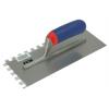 RST Rollins Soft Touch Notched Trowel Silver and Blue 115mm x 280mm RTR6260S