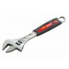 DK Tools Adjustable Wrench Injected Grip Red And Black 250mm C1690