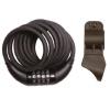 Squire Resettable Combination Cable Lock Black 1800mm Length x 8mm Diameter 216