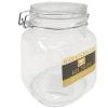 Kilner Glass Cliptop Jar with Wire Bail Clear 1Ltr 25.511