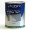 Johnstone Smooth Quick Dry White Metal Paint 750ml T3WHIT