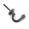 Securit Ball End Tieback Hook Antique Black 40mm 2Pk S3372