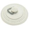 Durable Universal Self-Seating Plug White 45175