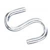 Securit Heavy Duty Zinc Plated S Hooks Metallic Silver 5mm 3Pk S5699 