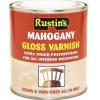 Rustins Gloss Finish Polyurethane Varnish Mahogany 250ml POGM250