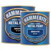 Hammerite Smooth Finish Direct To Rust Metal Paint Dark Blue 2.5Ltr 5084845 | Quick Drying | No Need to Prime or Undercoat